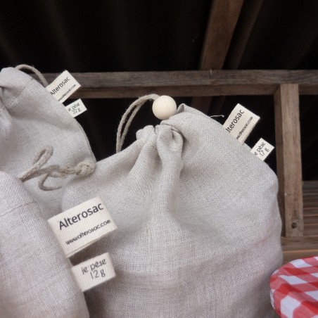 Sac en voile de lin