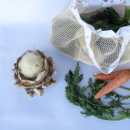 Petit filet à provisions